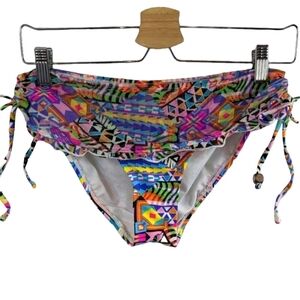 OP Mesh Fold Over Swim Bottom Sz Medium (7-9)